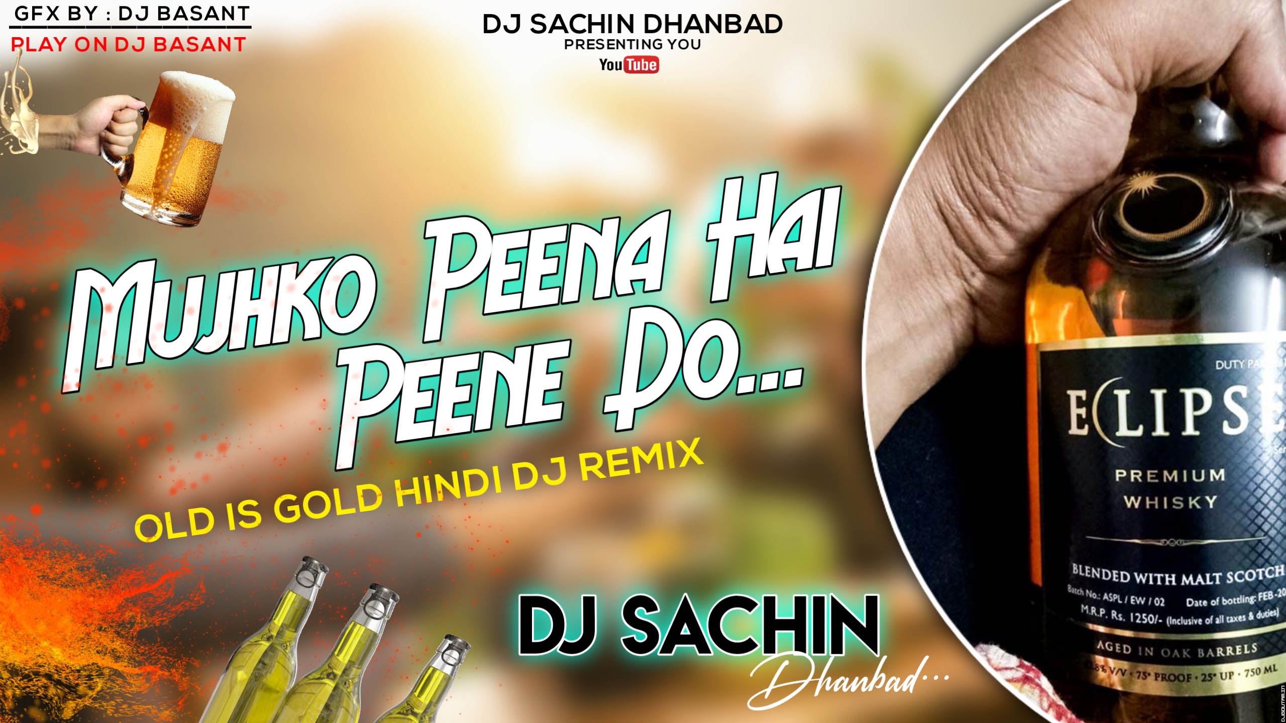 Mujko Peena Ha[Full To Thalkha]Dance Mix By Dj Sachin Kandra.mp3